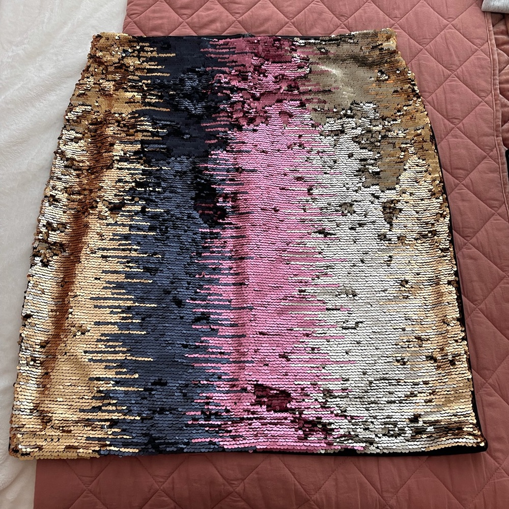 Eloquii Sequin Pencil Skirt